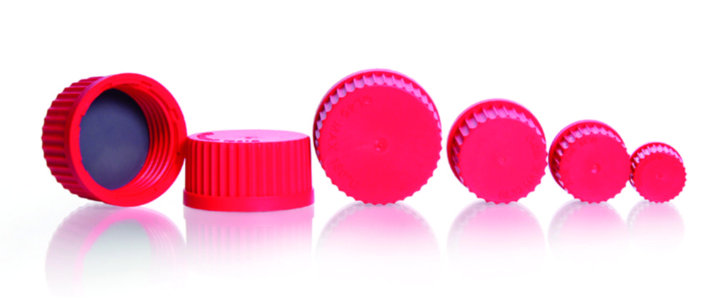 Screw cap GL18 w PTFE