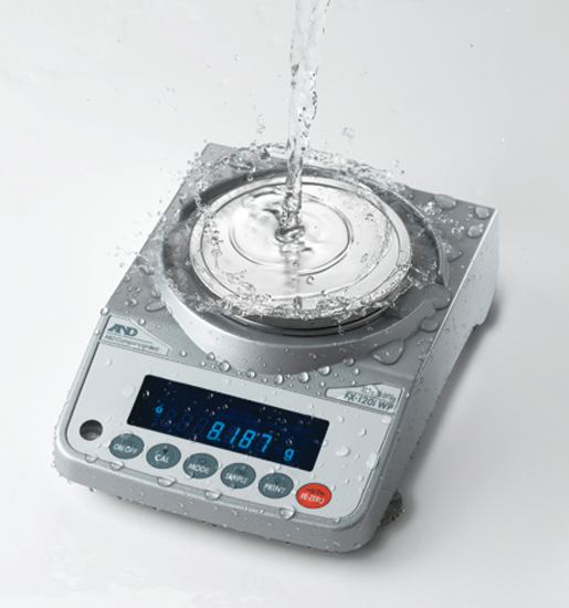 [2554310] Precision Balance FX-1200i-WP, 1220g/0.01g, Ø150