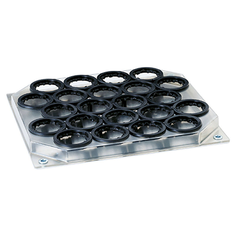 Tray for 22 x 25 ml flasks