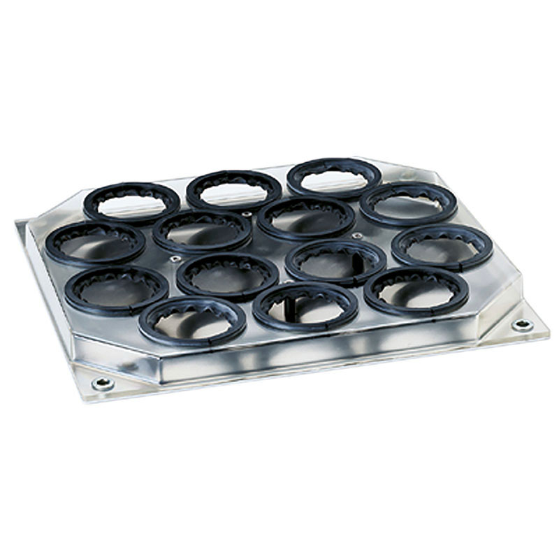 Tray for 14 x 50 ml flasks