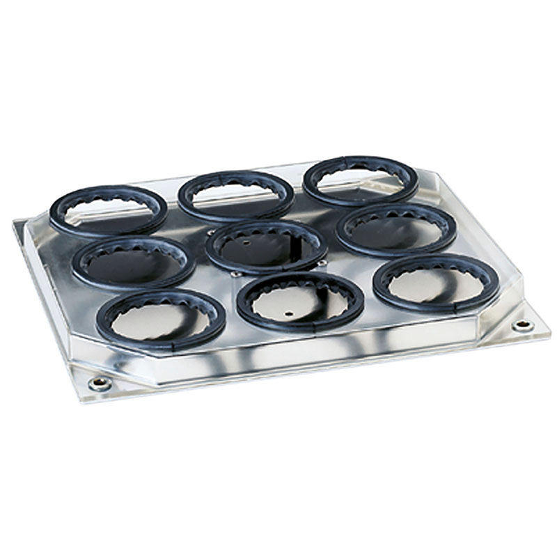 Tray for 9 x 100 ml flasks