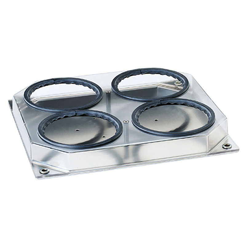 Tray for 4 x 500 ml flasks