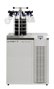 Freeze dryer Christ Delta 2-24 LSCplus,24 kg -85°C