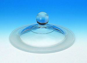 Knobbed lid f. desiccator 20 c