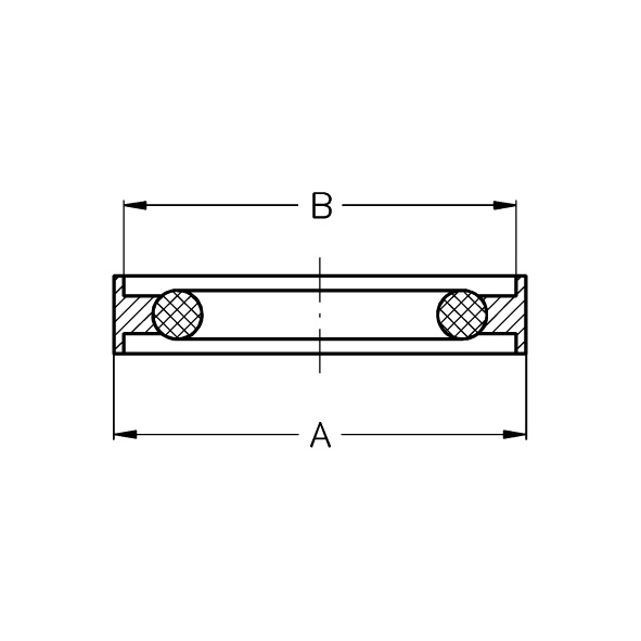 [28122112] NW32/40 outer ring alu/NBR