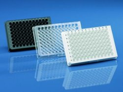Microplates pureGrade S 96-wel l, PS, black, stand