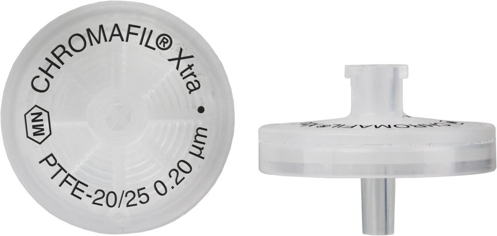 Syringe filter, Macherey-Nagel CHROMAFIL Xtra, PTFE, Ø25 mm, 0,20 µm, 400 pcs