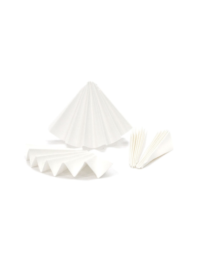 Folded filter, Hahnemühle 602h, qualitative, Ø150 mm, 2 µm, 100 pcs