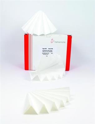 Folded filter, Hahnemühle 604, qualitative, Ø185 mm, 12-25 µm, 100 pcs