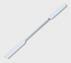 Spatula - double end 250 mm, straight, SS