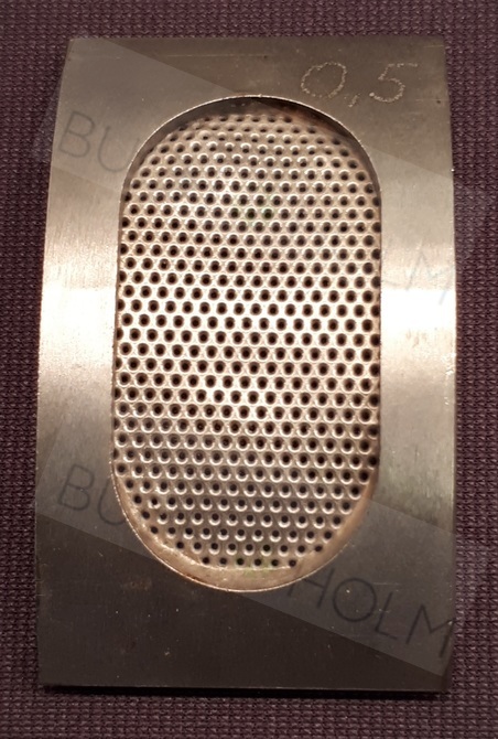 Sieve 0.5 mm (for PX-MFC 90 D and PX-MFC)
