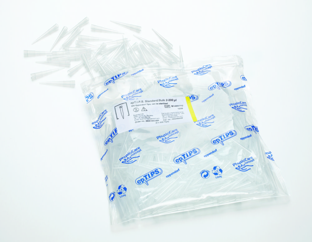 [4020374] Pipette tip, ep T.I.P.S. standard, 2 - 200 µl, 53 mm, 2 x 500 pcs., bag