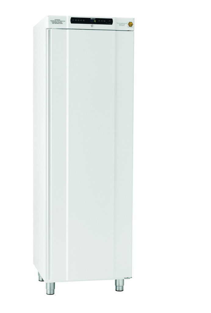 Upright Upright freezer, GRAM BioCompact II RF410, -25/-5°C, 346L, 6 shelves, white