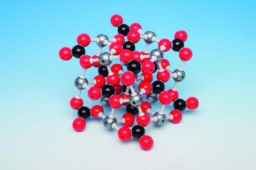 [4658683] Molecular model silicone dioxide 38 atoms