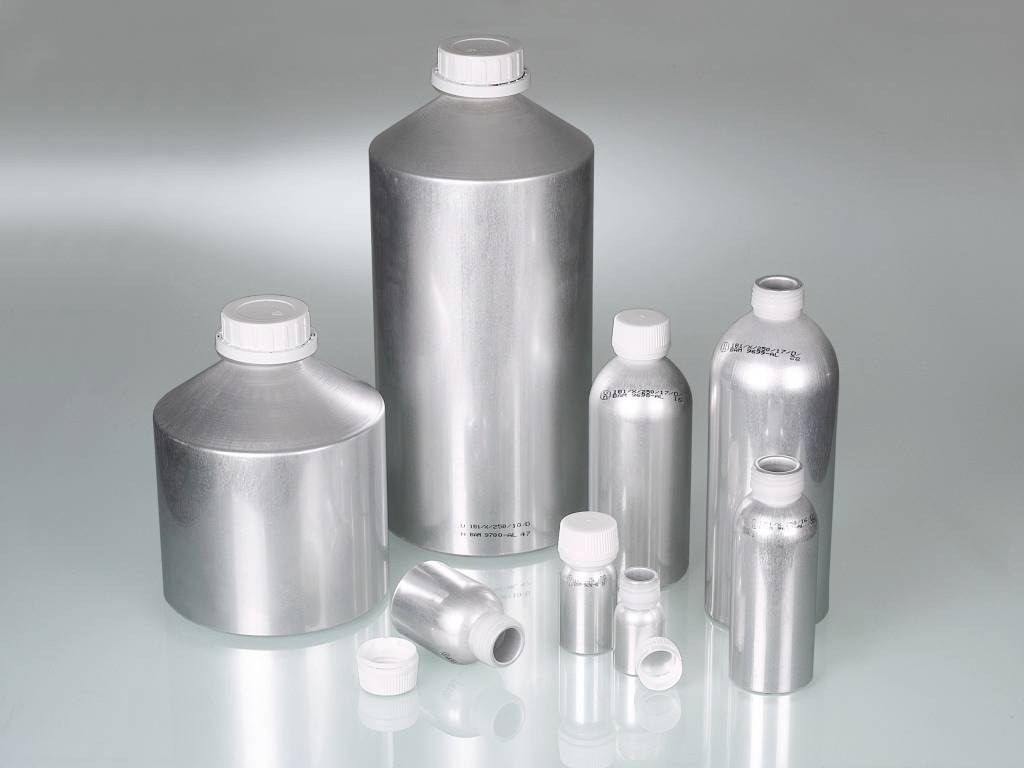 [1370013] Alu-flask w/screw cap, 600 ml, 10 pcs