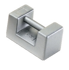 [4659353] Block weight M1, 10kg, stainless steel