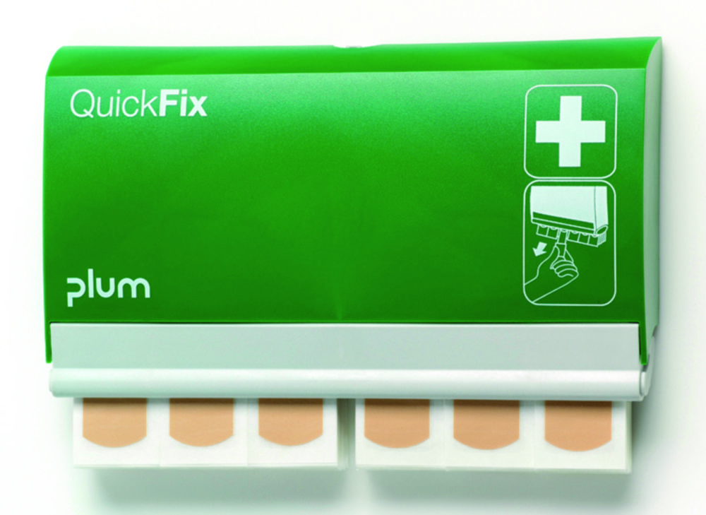 QuickFix plaster dispenser incl. 2 x refill, B-Safety, textuke finger plaster