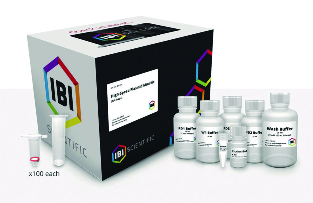 MINI High-Speed Plasmid kits 100 preps