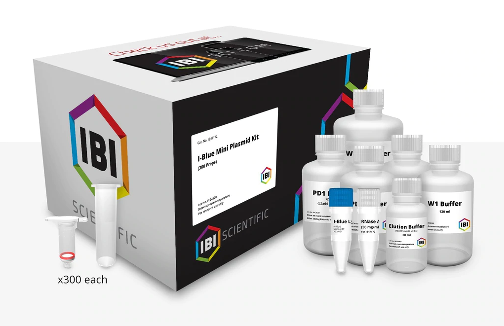 I-Blue MINI Plasmid kit 300 preps