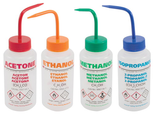 [4661909] LLG vented wash bottle, Isopropanol, 500 ml