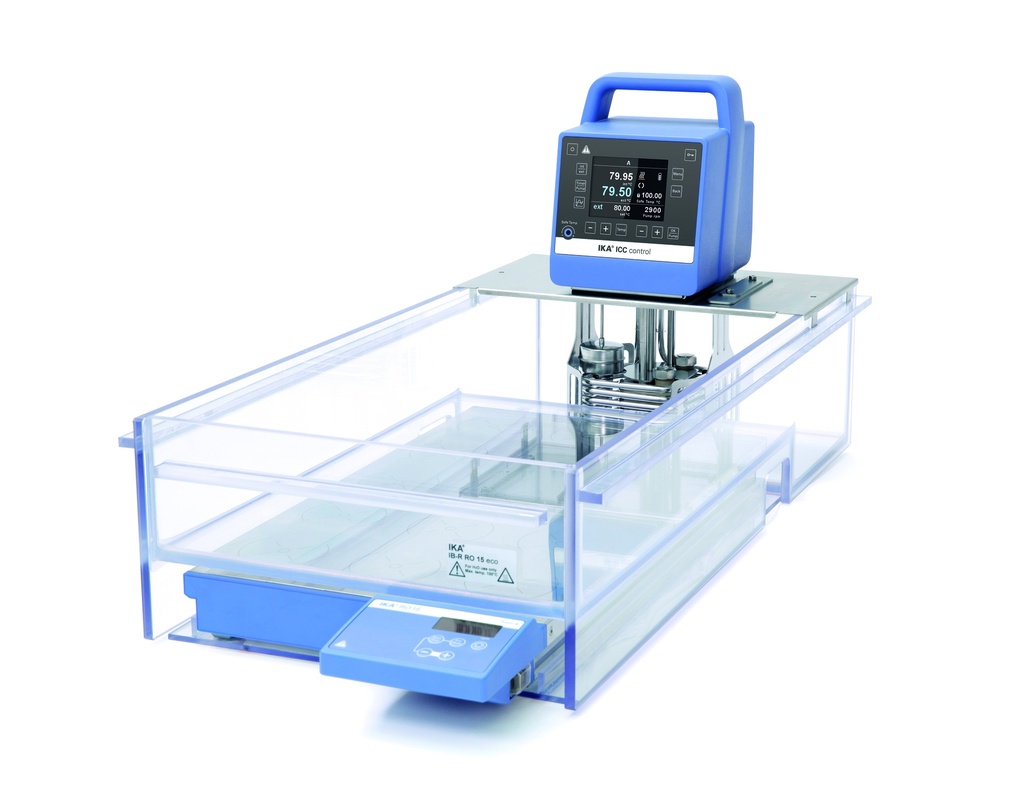 Magnet stirrer and bath, IKA ICC multi position, 15 point, max. 1200 rpm, max. 80°C