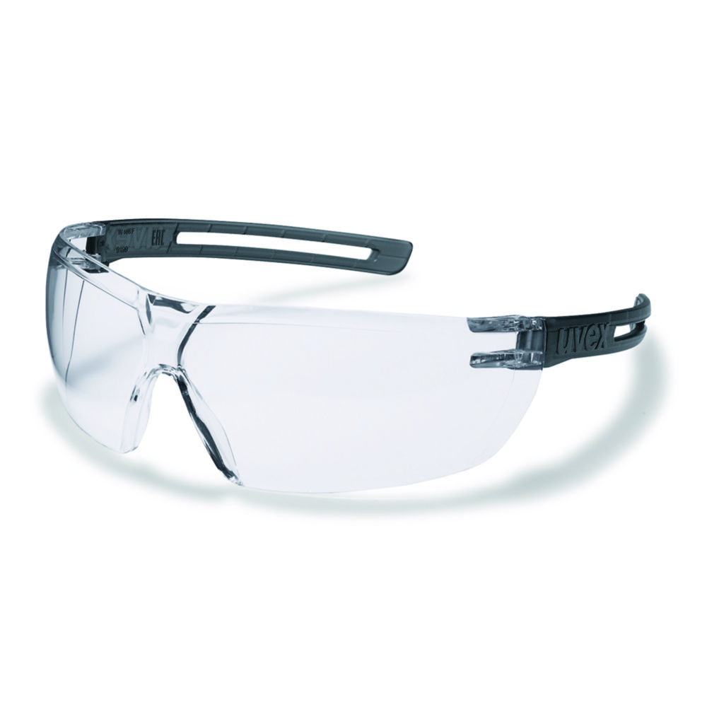 Safety glasses, uvex x-fit 9199, clear lens, grey
