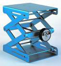 Lab-Jack blue 8 x 7 cm H 5-14 cm, max. 30
