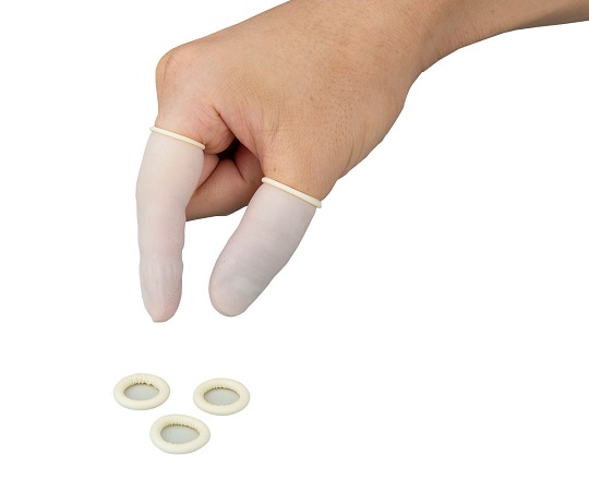 [4679411] Protective gloves, As One Corporation ASPURE Finger Cots, size M