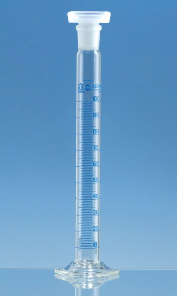 Mixing cylinders 500 ml, with hexagonal base