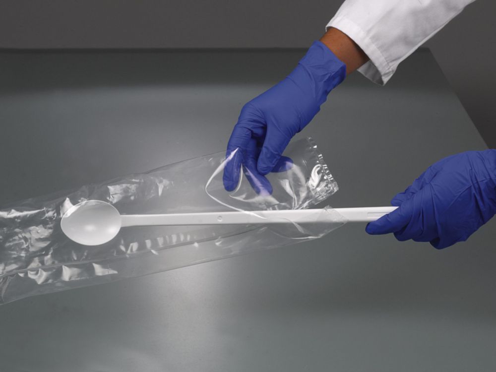 Disposable spoon 20ml, PS, white, sterile, pcs 10