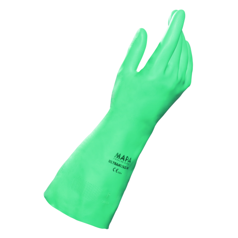 [4686092] Chemical protection gloves, MAPA Ultranitril 492, size 6, 10 pairs