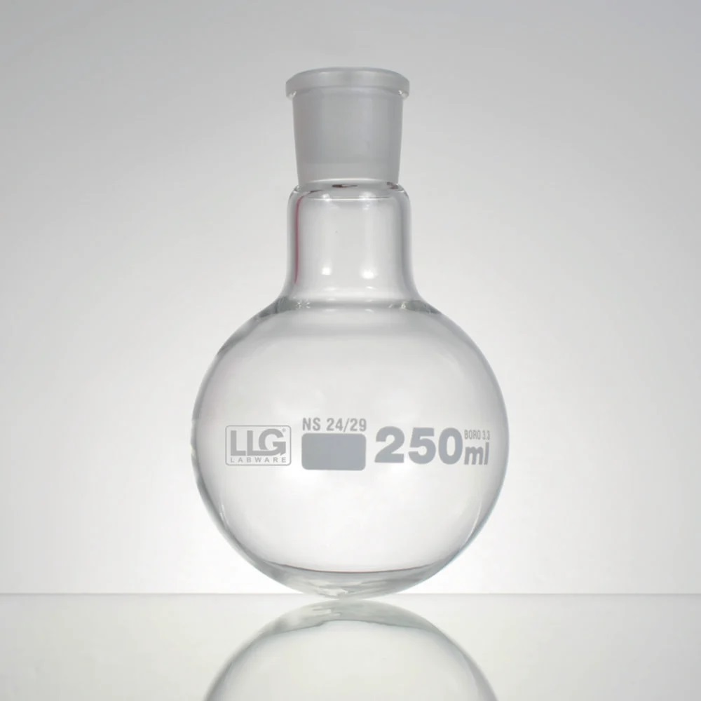 [4686126] Round bottom flask with NS14, LLG, 50 mL, 2 pcs
