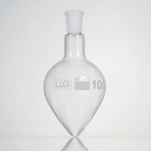 [4686148] Pear shaped flask, LLG, NS 14/23. boro 3.3, 100 ml