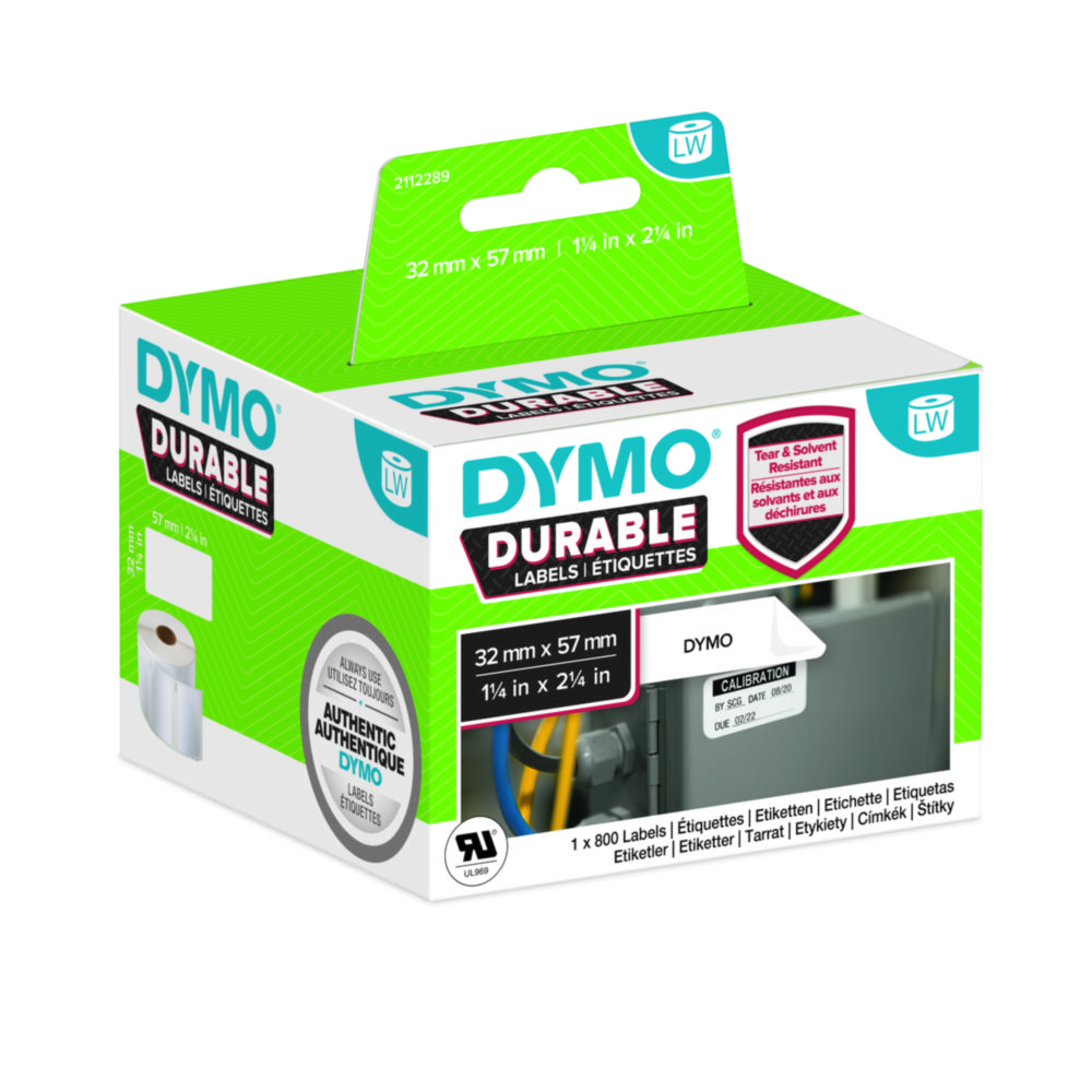 [4687583] DYMO® LabelWriter Etiket, 32 x 57 mm, black on white, 800 labels