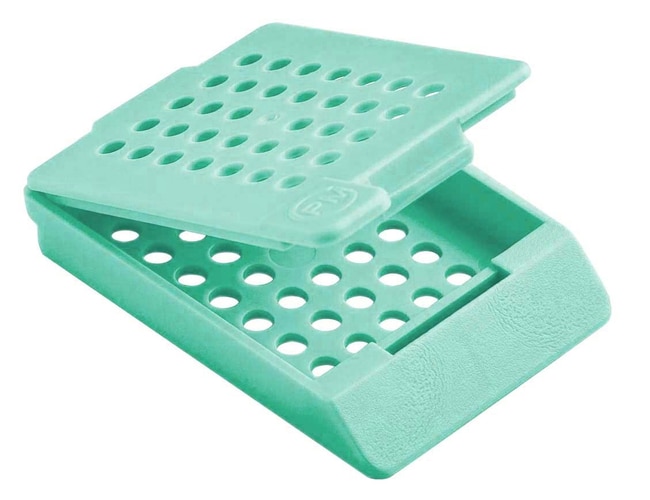 [4688418] Tissue cassette incl. lid, Epredia PrintMate, w/round holes, 1000 pcs, Green
