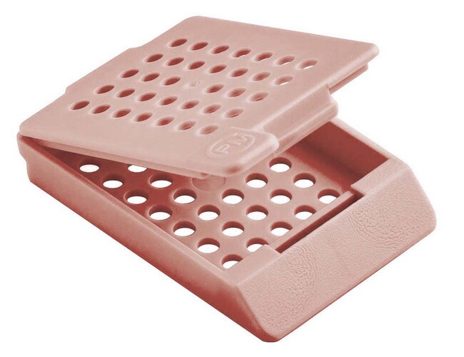 [4688419] Tissue cassette incl. lid, Epredia PrintMate, w/round holes, 1000 pcs, Pink