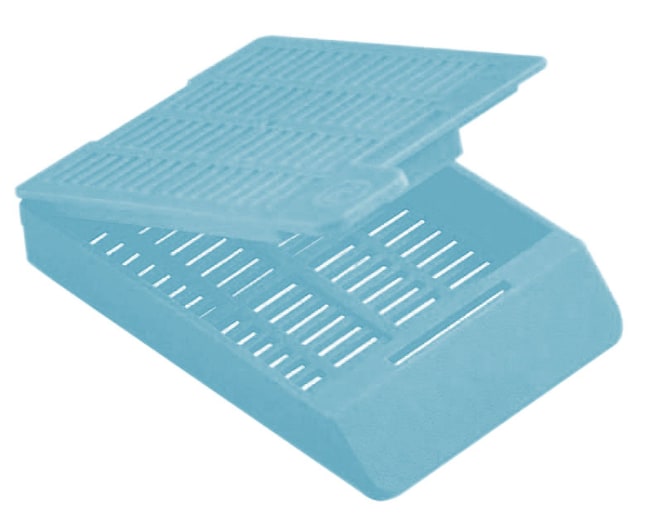 [4688425] Tissue cassette incl. lid, Epredia PrintMate, w/slots, 1000 pcs, Blue