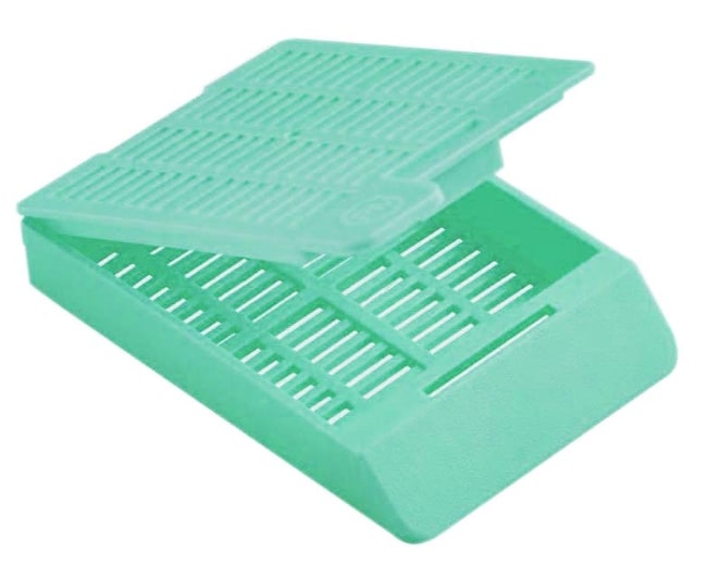 [4688426] Tissue cassette incl. lid, Epredia PrintMate, w/slots, 1000 pcs, Green