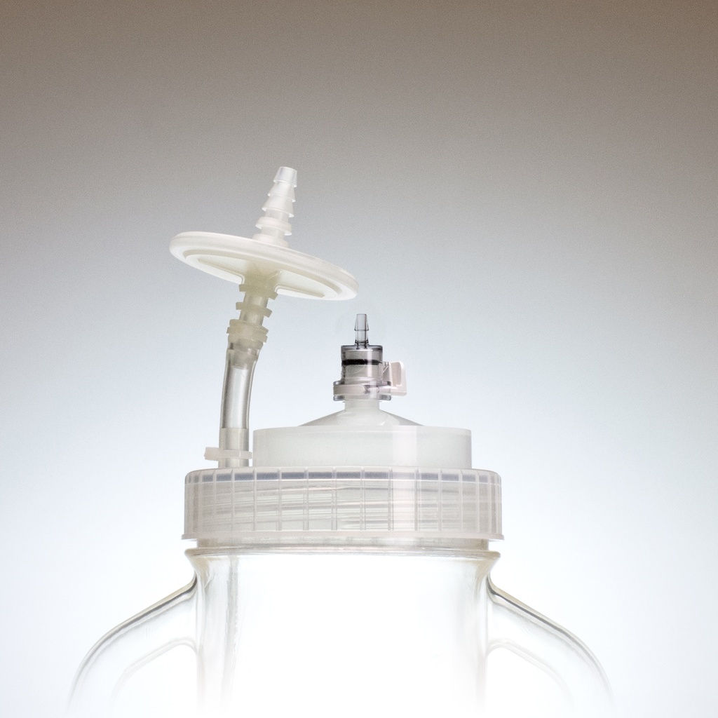 [4880130] Transfer Cap, quick connect 1/8", 5 L Optimum Growth falsks