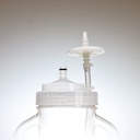 Transfer Cap, Quick connect 7/16" for 5 L Optimum Growth flask