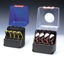 Storage box (4 safety glasses), Gebra SecuBox Midi, blue