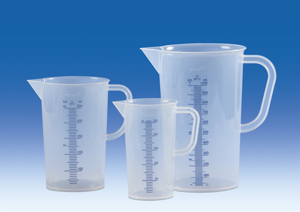 [1470291] Measuring jugs, PP, graduated, 500 ml