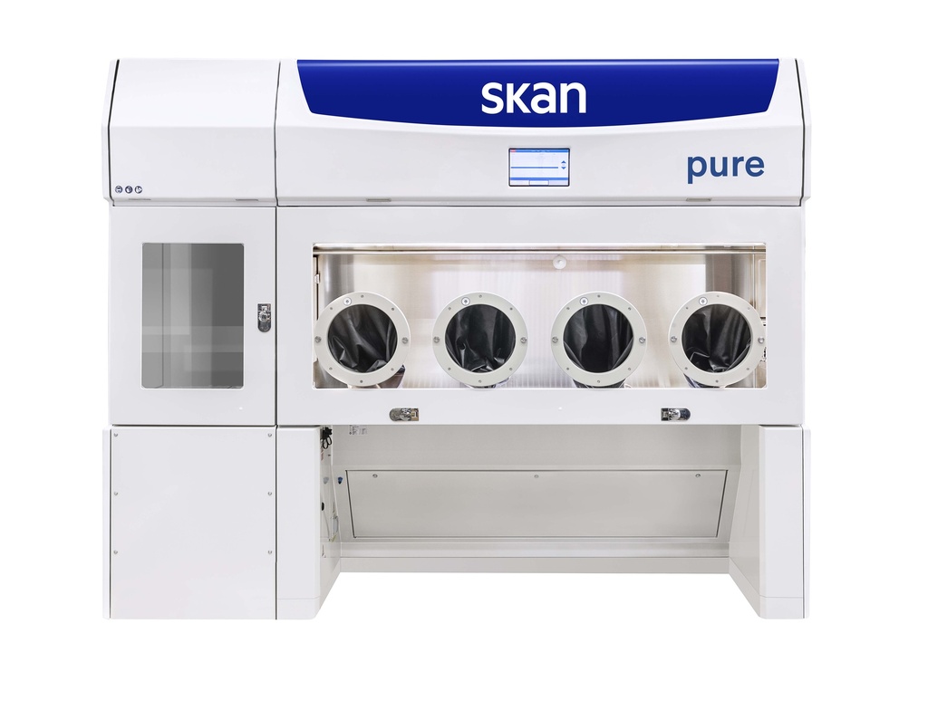 [4990000] Isolator, SKAN Pure 2, 4 Gloves, 2 Airlocks, H2O2 Decon.