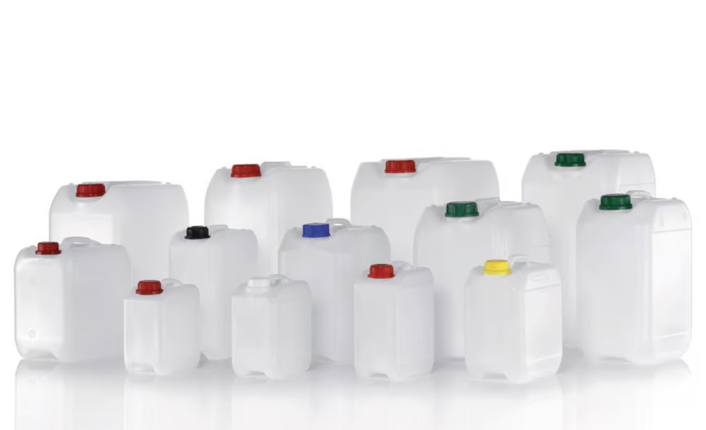 Jerrycans 2,5l without closure