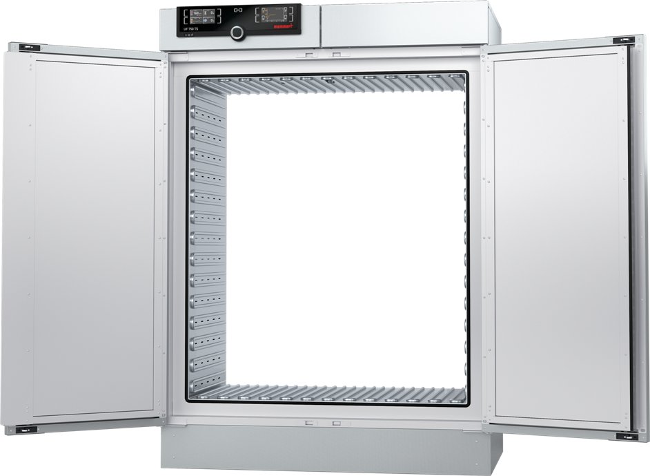 Oven, Memmert UF260TS, Pass through, With forced convection, 300°C, 256 litre