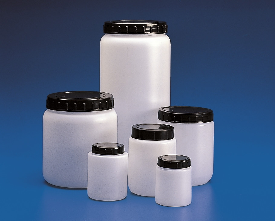 [1470926] Sample container,PE,w/ inner lid,Ø111x182mm,1500ml