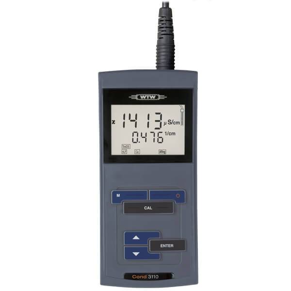 [5167045] Conductivity meter, WTW ProfiLine Cond 3110 set 1, w. case, sensor, and accessories
