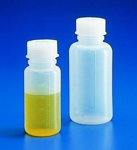 PE bottle wide with lid 100 ml