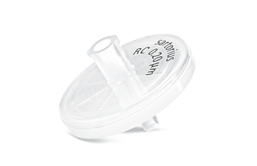 [1471501023] Syringe filter, Sartorius Minisart RC, RC, Ø25 mm, 0,20 µm, LSO, sterile, 50 pcs
