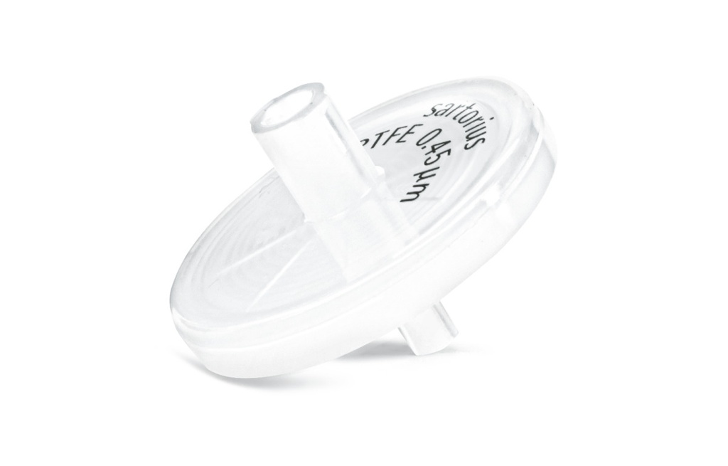 [1471501034] Syringe filter, Sartorius Minisart SRP, PTFE, Ø25 mm, 0,45 µm, LSO, 50 pcs